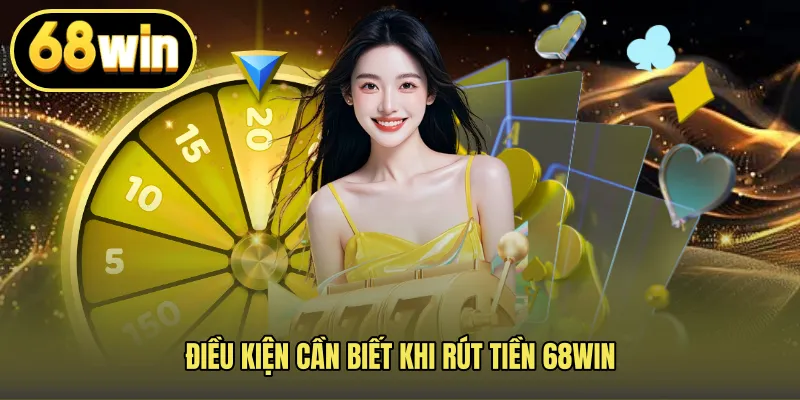 Điều kiện cần biết khi rút tiền 68WIN