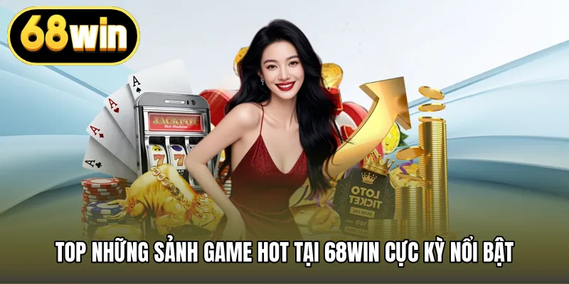 Top những sảnh game hot tại 68WIN cực kỳ nổi bật